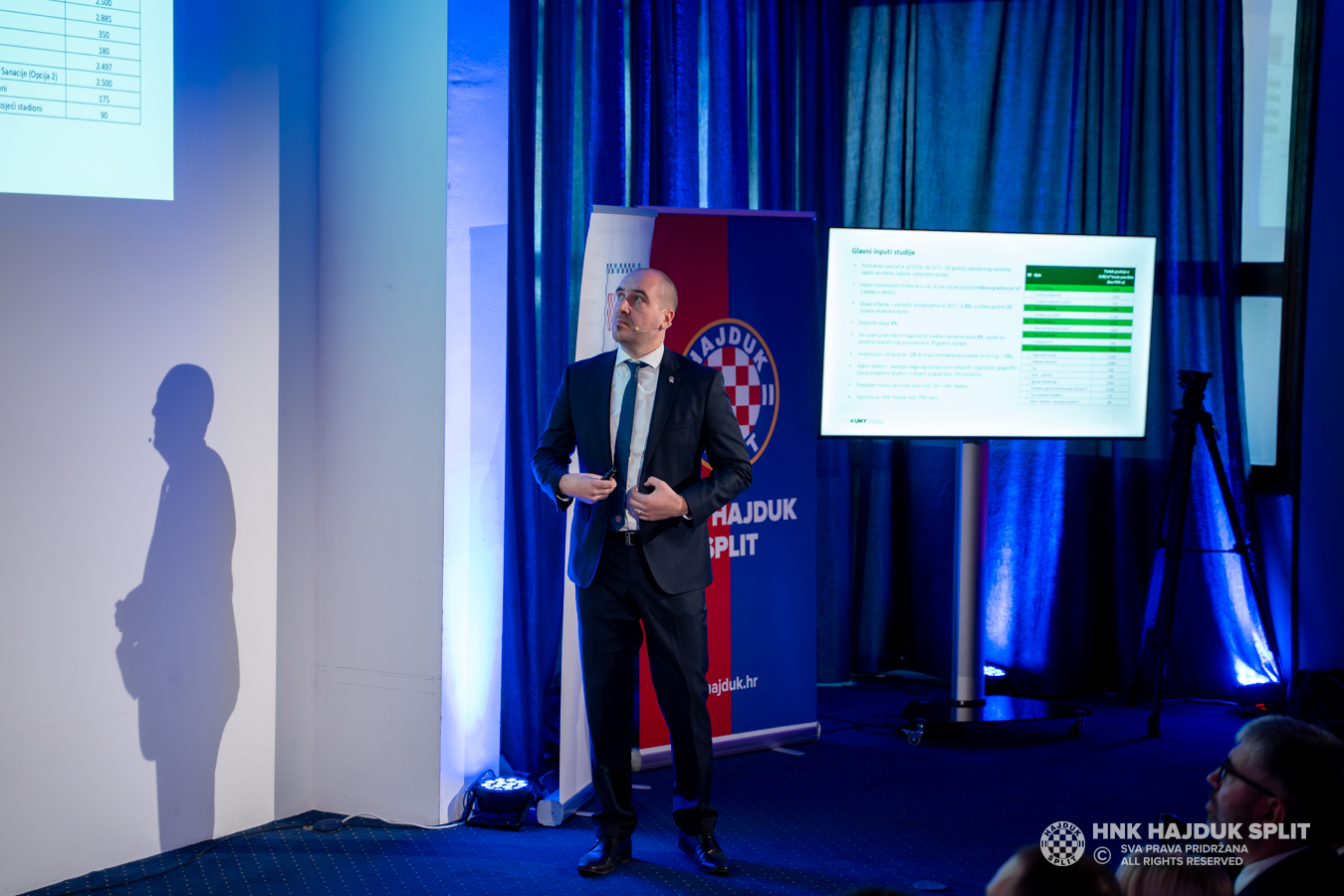 Na Poljudu prezentirana studija izvodljivosti "Nogomenti stadion i kamp u Splitu".